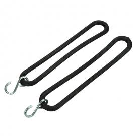 Spanrubbers 20 cm met S-haak (set à 5 stuks)